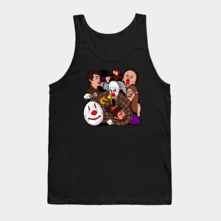 Stitches the clown funny horror Tank Top